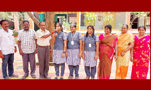 புதுவயல் ஸ்ரீ கலைமகள் வித்யா பள்ளி 100 சதவீத தேர்ச்சி