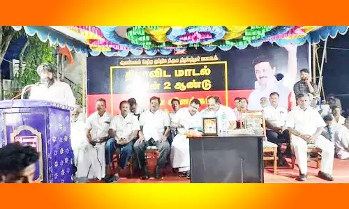 தி.மு.க. சார்பில் சாதனை விளக்க பொதுக்கூட்டம்
