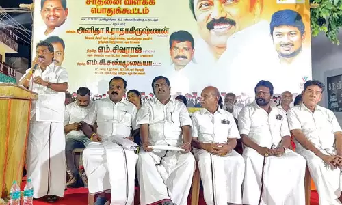 தி.மு.க. ஆட்சியில் அரசு பள்ளிகளின் தரம் உயர்த்தப்பட்டுள்ளது-சண்முகையா எம்.எல்.ஏ. பேச்சு