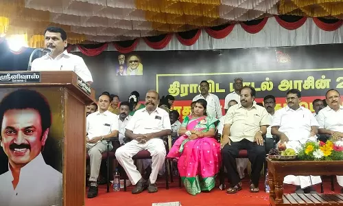 திராவிட மாடல் அரசு செயல்படுத்தும் திட்டங்கள் மற்ற மாநில வாக்குறுதியாக இடம்பெறுகிறது-பொதுக்கூட்டத்தில் அமைச்சர் செந்தில் பாலாஜி பேச்சு