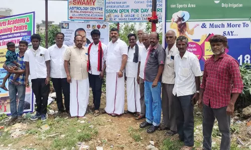 ஓசூரில் ம.தி.மு.க. சார்பில் கொடியேற்று விழா