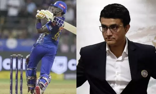 கம்ப்யூட்டரில் பேட்டிங் செய்வது போல் உள்ளது- சூர்யகுமார் யாதவ் பேட்டிங் குறித்து கங்குலி டுவிட்