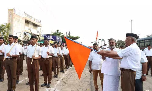 ஆர்.எஸ்.எஸ் சீருடை அணிவகுப்பு