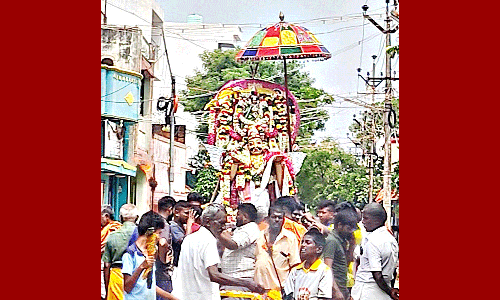 இருப்பிடம் திரும்பிய வீர அழகருக்கு வரவேற்பு