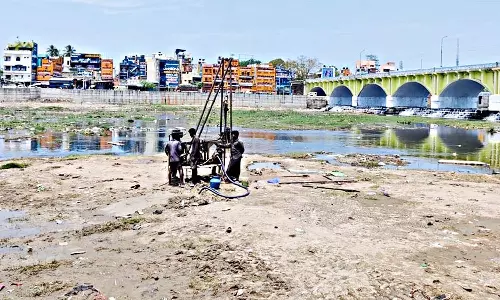 மெட்ரோ ரெயில் திட்டத்திற்கு மதுரையில் 75 இடங்களில் மண் பரிசோதனை பணிகள் தீவிரம்