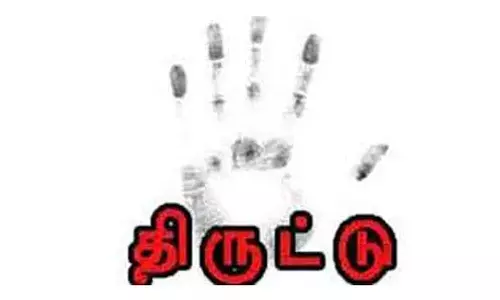 பொள்ளாச்சி நகைக்கடையில் 8 பவுன் நகை திருடிய இளம்பெண்