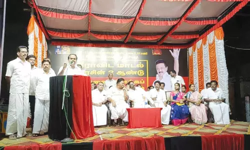 மக்களை பற்றி சிந்திக்கும் ஒரே அரசு தி.மு.க தான்- அமைச்சர் பேச்சு