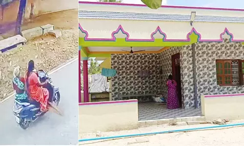 மூதாட்டியிடம் நகை திருட்டு