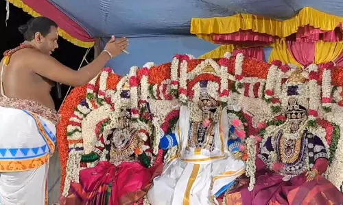 மஞ்சினி கூத்தையனார் கோவிலில் திருக்கல்யாணம்