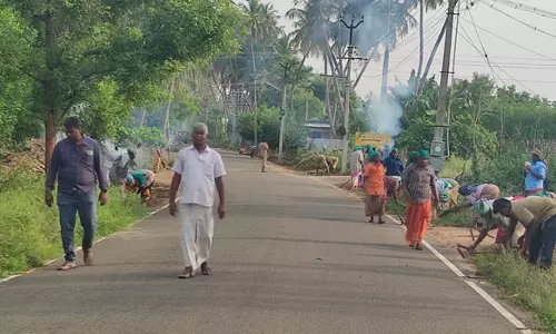 பொத்தனூர் பேரூராட்சியில் ஒருங்கிணைந்த தூய்மை பணி முகாம்