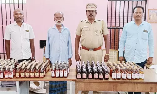 கள்ளத்தனமாக மது விற்றவர் கைது