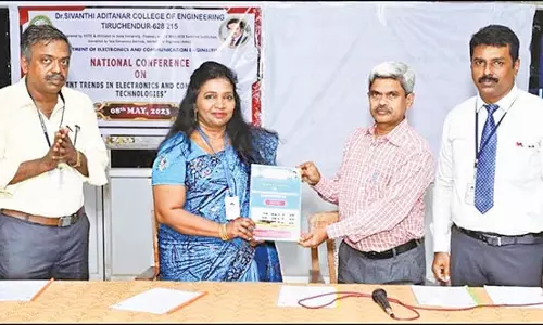 டாக்டர் சிவந்தி ஆதித்தனார் பொறியியல் கல்லூரியில் மின்னணு தொடர்பு துறை தேசிய கருத்தரங்கு