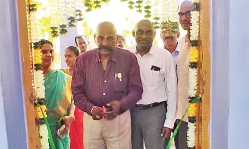 ஆதித்தனார் கல்லூரியில் மாணவர் சேர்க்கைக்கான தகவல் மையம் திறப்பு விழா