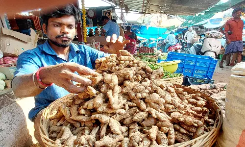 ஈரோடு மார்க்கெட்டில் இஞ்சி விலை 3 மடங்கு உயர்ந்தது