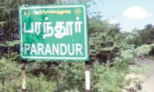 விமானநிலையம் அமைய உள்ள பரந்தூரை சுற்றி நீர்நிலை தன்மையை ஆய்வு செய்ய திட்டம்