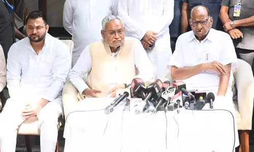 உத்தவ் தாக்கரே, சரத் பவாருடன் நிதிஷ்குமார் சந்திப்பு