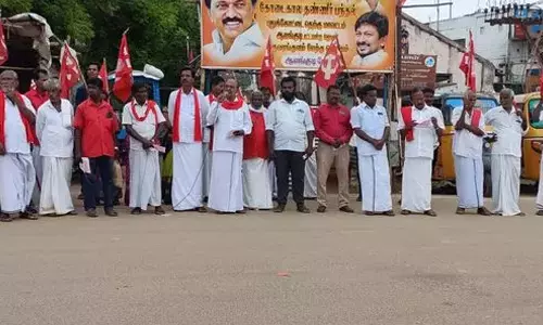 இந்திய கம்யூனிஸ்டு கட்சி தெருமுனை பிரசாரம்