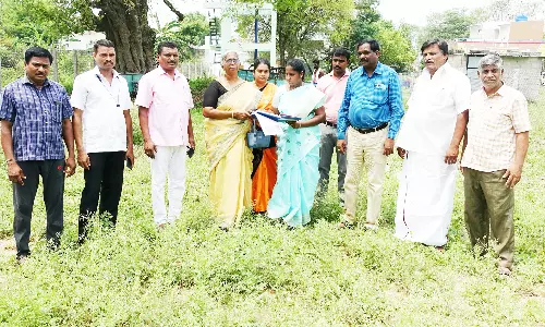 புதிய சார் பதிவாளர் அலுவலகம் கட்ட இடம் தேர்வு