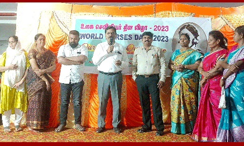 உலக செவிலியர் தின விருது வழங்கல்