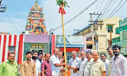 கோவில்பட்டி மகேஸ்வரர் சமேத மாலையம்மன் கோவில் கால் நாட்டு விழா