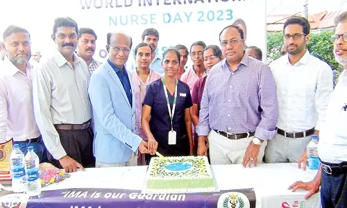 ஷிபா மருத்துவமனையில் செவிலியர் தின கொண்டாட்டம்