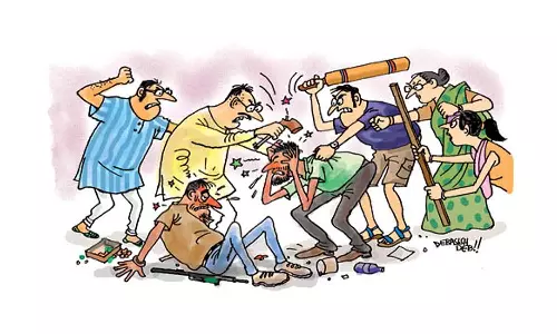 நிலத்தகராறு காரணமாக இருதரப்பினர் இடையே மோதல்