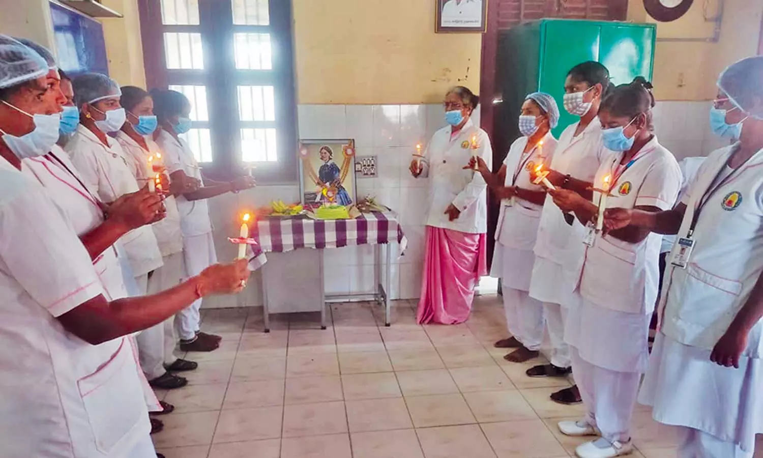 வேதாரண்யம் அரசு மருத்துவமனையில் செவிலியர் தினவிழா