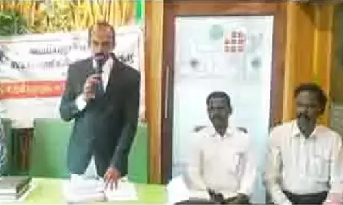 பெரம்பலூரில் தொழிலாளர்களுக்கான சட்ட விழிப்புணர்வு முகாம்