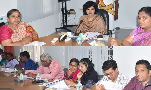 காவேரி-வைகை-குண்டாறு இணைப்பு கால்வாய் திட்டம் தொடர்பாக மாவட்ட அளவிலான மறுகுடியமர்வு குழுக் கூட்டம்