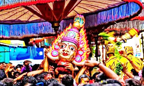 குடியாத்தம் கெங்கையம்மன் கோவிலில் 15-ந் தேதி சிரசு ஊர்வலம்