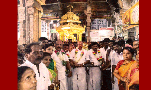 எடப்பாடி பழனிசாமியால் மட்டுமே அ.தி.மு.க.வை காப்பாற்ற முடியும்;  ராஜன் செல்லப்பா எம்.எல்.ஏ. பேச்சு