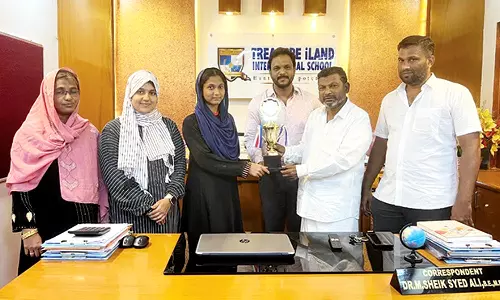 சி.பி.எஸ்.இ. 10-ம் வகுப்பு பொதுத்தேர்வில் ட்ரஷர் ஐலண்ட் இன்டர்நேஷனல் பள்ளி 100 சதவீதம் தேர்ச்சி