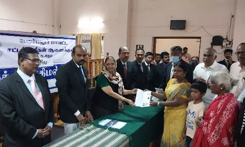 பெரம்பலூர் மாவட்டத்தில் நடைபெற்ற மக்கள் நீதி மன்றத்தில் 502 வழக்குகளுக்கு தீர்வு