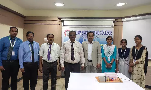 மயிலம்  என்ஜினீயரிங்  கல்லூரி மாணவிகளின் புதிய கண்டுபிடிப்பு