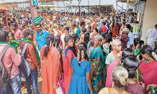வைகாசி விசாகத்தையொட்டி பழனிக்கு பாதயாத்திரையாக சென்ற பக்தர்கள்