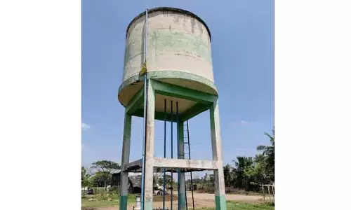 பாசி, தூசி துகள்கள் கலந்த குடிநீர் வினியோகம்