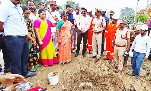 தீ விபத்து தடுப்பு குறித்து ஒத்திகை
