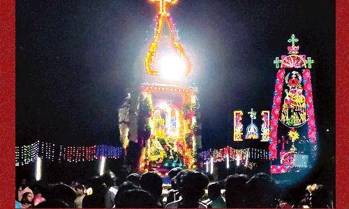 தூய வியாகுல அன்னை தேர்பவனி