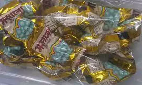 திருப்பூரில் கஞ்சா சாக்லேட் விற்பனை செய்த வட மாநில வாலிபர் கைது - 10 பாக்கெட்டுகள் பறிமுதல்