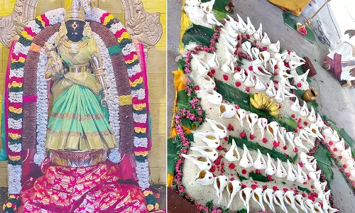 மீனாட்சி அம்மன் கோவிலில் 108 சங்காபிஷேகம்