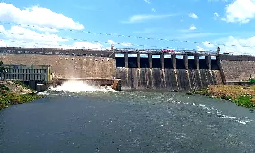 பவானிசாகர் அணையில் இருந்து  1,057 கன அடிதண்ணீர் வெளியேற்றம்