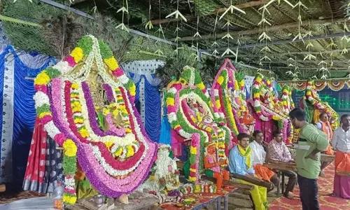 கிராம தேவதைகளின் பல்லக்கு உற்சவம்