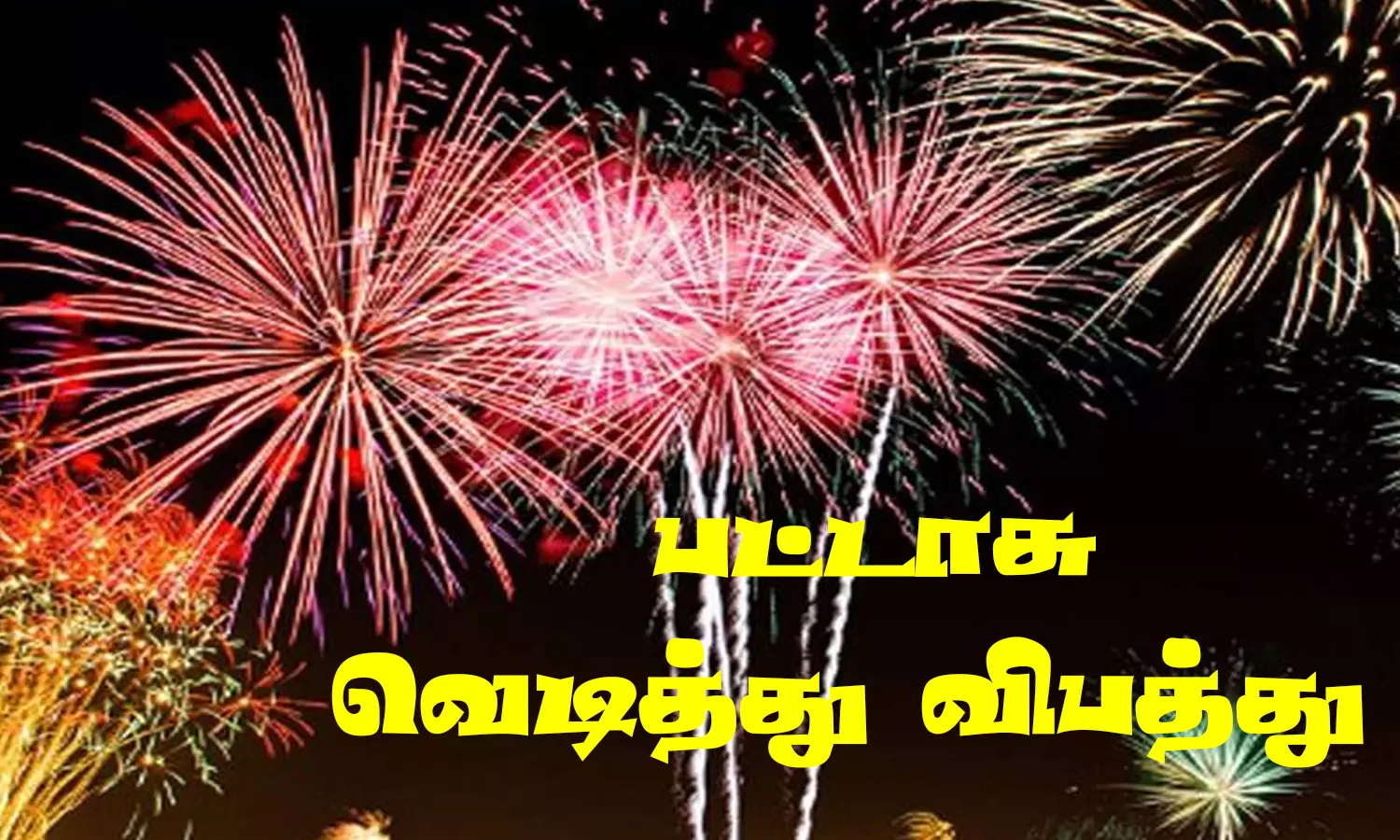 வான வேடிக்கையின் போது பட்டாசு வெடித்து விபத்து