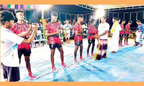 கிராமிய கபடி போட்டி