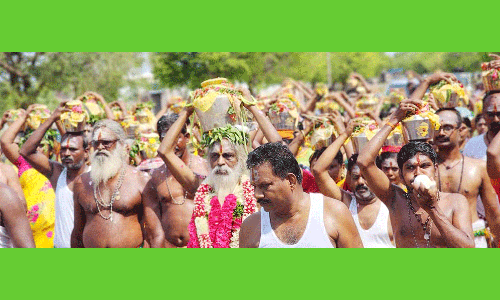 மாரியம்மன் கோவில் பால்குட உற்சவ விழா