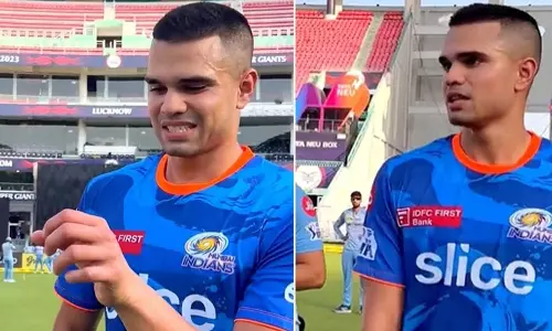 நாய் கடித்ததால் சச்சின் மகன் அர்ஜூன் டெண்டுல்கர் காயம்