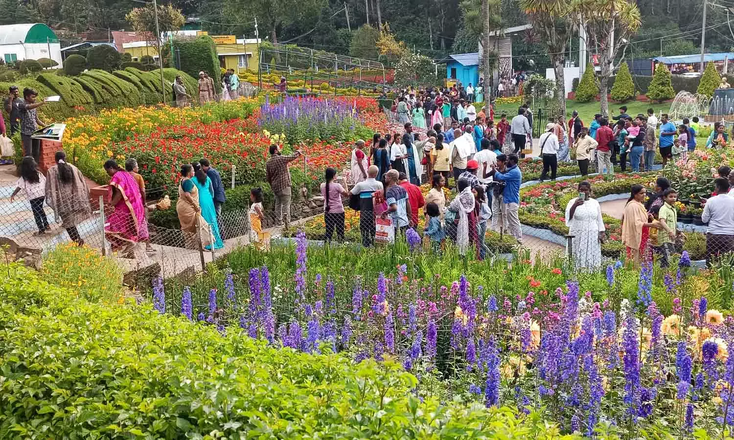 வெயிலின் தாக்கம் அதிகரித்தபோதும் கொடைக்கானலில் குறையாத சுற்றுலா பயணிகள் கூட்டம் வெயிலின் தாக்கம் அதிகரித்தபோதும் கொடைக்கானலில் குறையாத சுற்றுலா பயணிகள் கூட்டம்