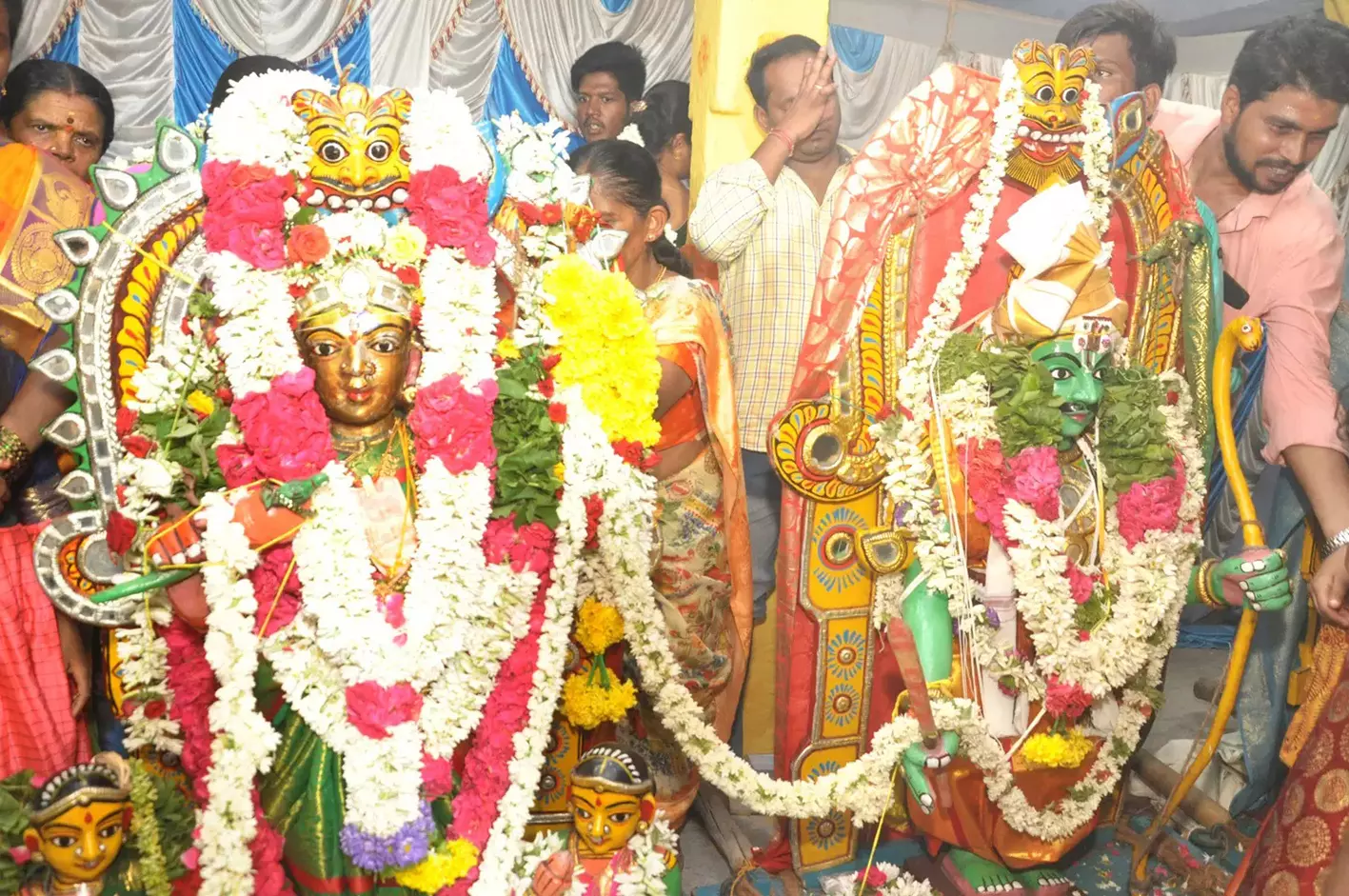 முருக்கம்பள்ளம் கிராமத்தில் பாஞ்சாலி அம்மன் திருக்கல்யாண உற்சவம்