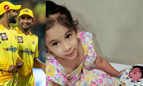 பெண் குழந்தைகள் கிடைப்பது வரம்.. தந்தையான சிஎஸ்கே வீரர்.. வைரலாகும் புகைப்படம்