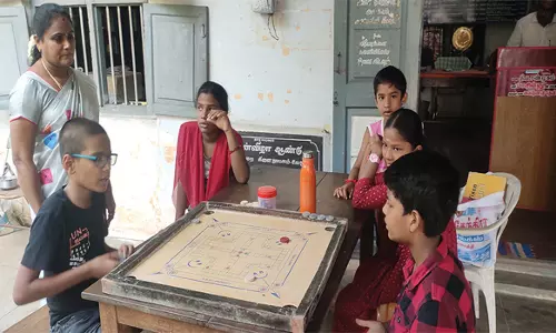 பரமத்திவேலூர் கிளை நூலகத்தில் பள்ளி மாணவர்களுக்கான விளையாட்டு போட்டிகள்